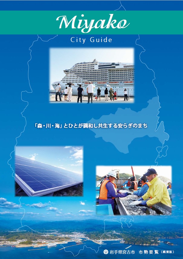 宮古市市勢要覧表紙