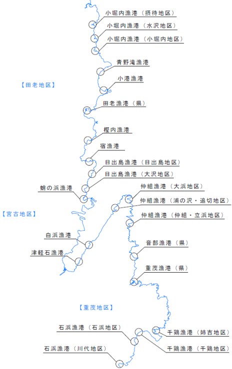 漁港位置図