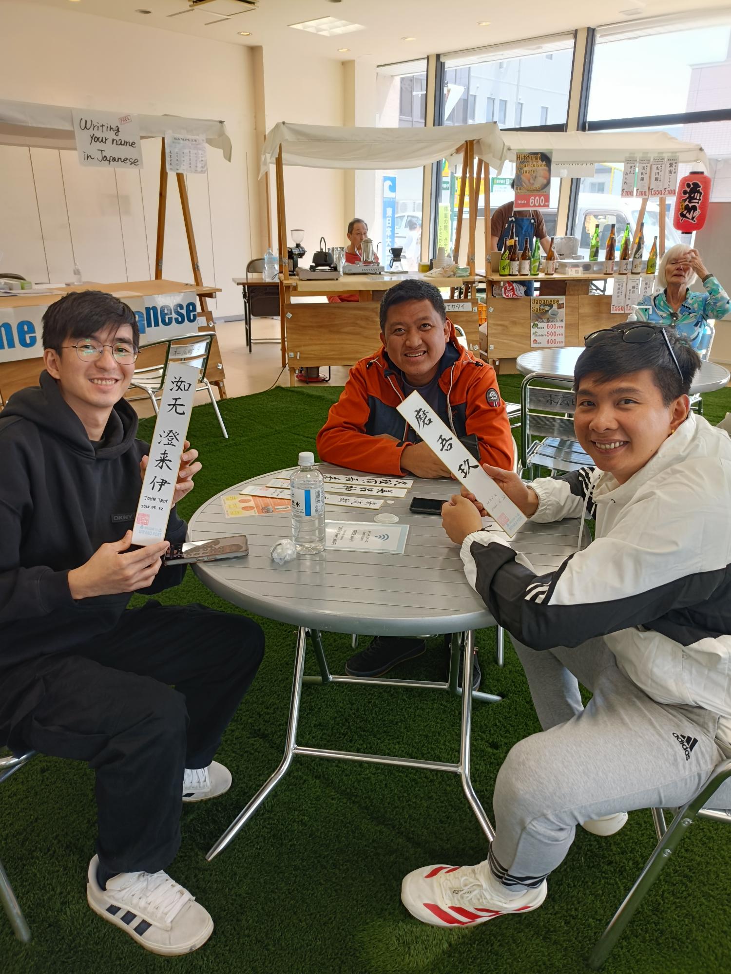 居心地の良いスペースでの滞在の様子