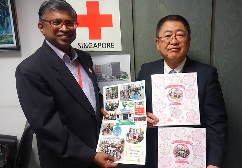 シンガポール赤十字社訪問
