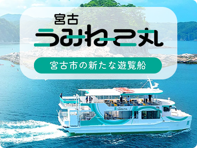 宮古うみねこ丸 宮古市の新たな遊覧船