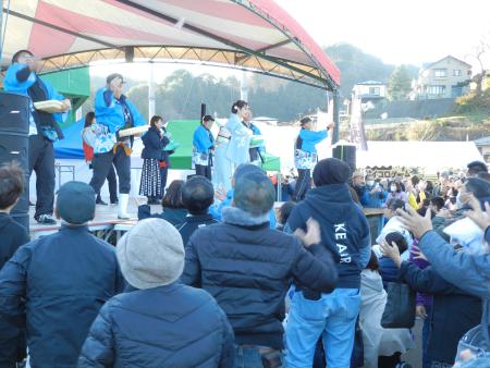 鮭・あわびまつり写真