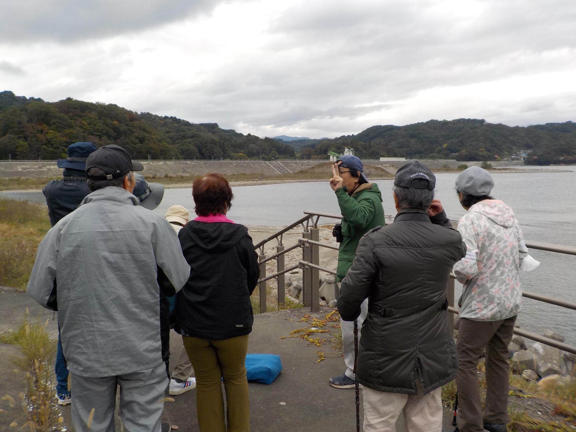 津軽石川河口周辺の写真