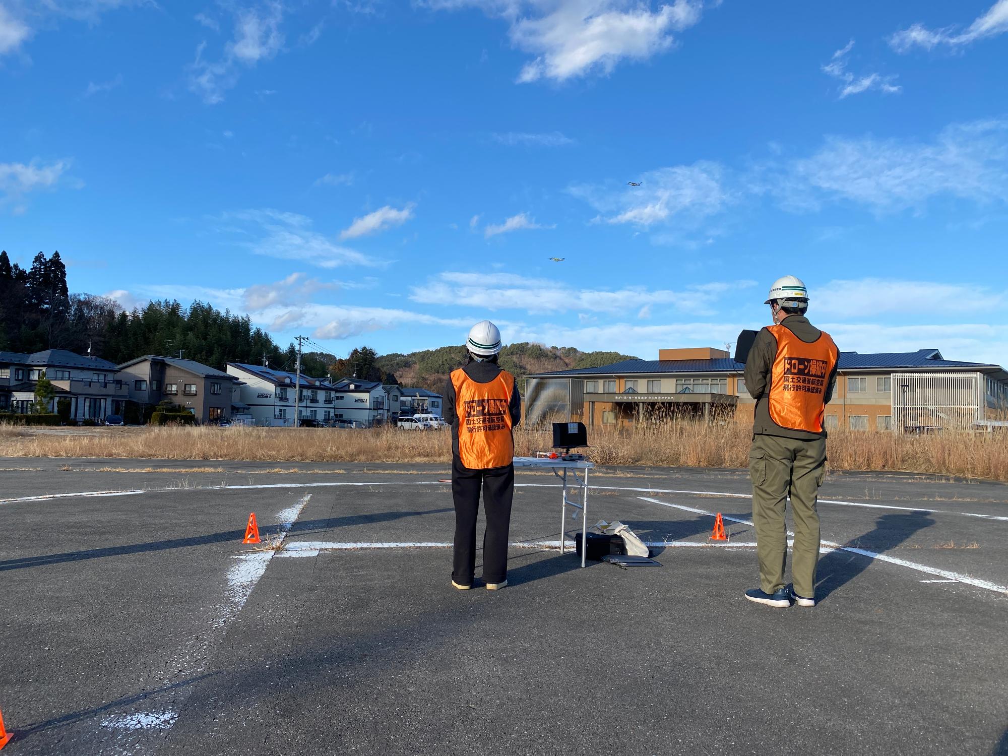 操縦訓練の写真