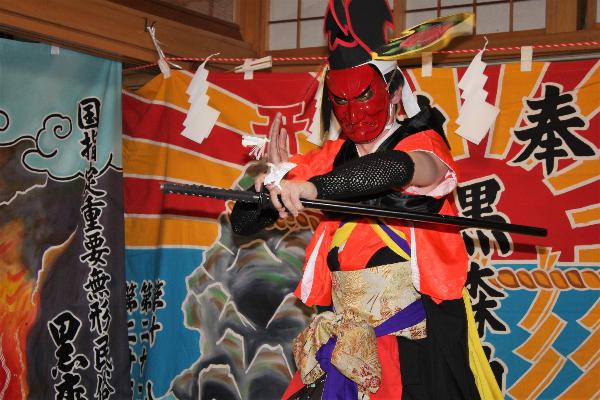 山の神舞